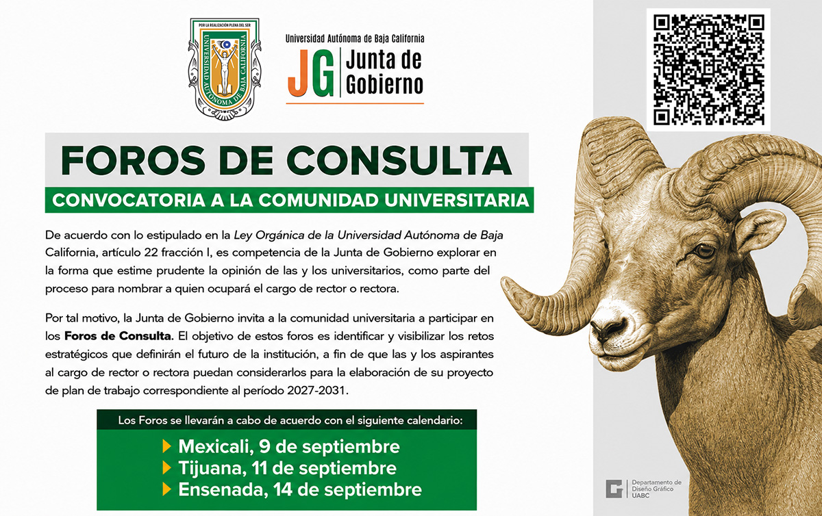 Foros de Consulta - Convocatoria - Convocatoria a la Comunidad Universitaria